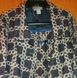 Two piece skirt suit